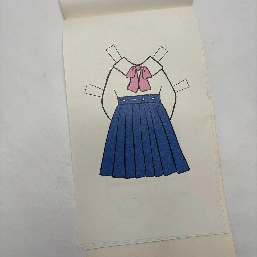 Black‎ American Paper Doll With Outfits; Rare, OOP 